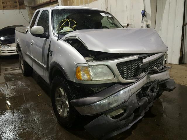 2FTRX18L23CA66120 - 2003 FORD F150 SILVER photo 1