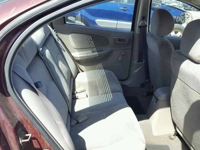 1P3ES46C11D140254 - 2001 PLYMOUTH NEON BASE 红色 照片 6