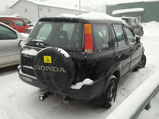 JHLRD18491S006719 - 2001 HONDA CR-V LX BLACK photo 4