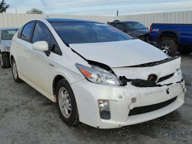 JTDKN3DU8A1090941 - 2010 TOYOTA PRIUS WHITE photo 1