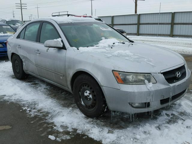 5NPEU46F76H016124 - 2006 HYUNDAI SONATA GLS SILVER photo 1