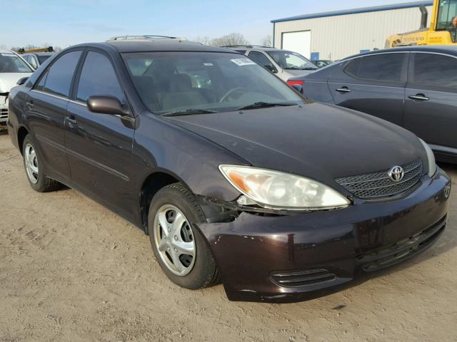 4T1BE32K03U759914 - 2003 TOYOTA CAMRY LE BROWN photo 1