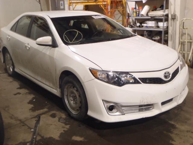 4T1BF1FK1DU656871 - 2013 TOYOTA CAMRY L WHITE photo 1