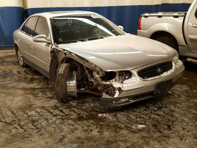 2G4WF551X21294209 - 2002 BUICK REGAL GS SILVER photo 1