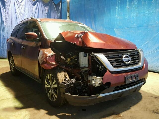 5N1DR2MM7HC666925 - 2017 NISSAN PATHFINDER RED photo 1