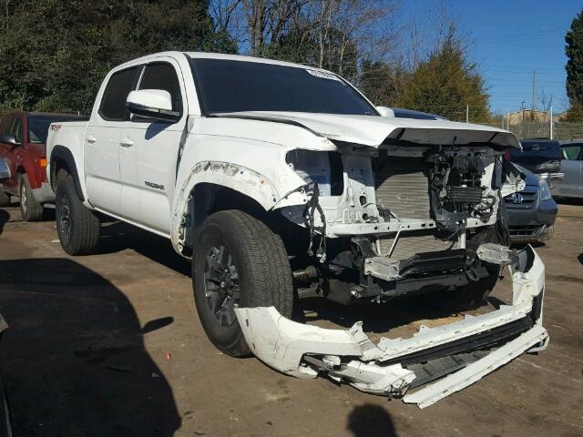 5TFCZ5AN9GX025121 - 2016 TOYOTA TACOMA DOU WHITE photo 1