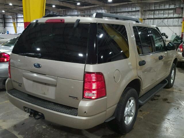 1FMZU73E05UB50679 - 2005 FORD EXPLORER X TAN photo 4