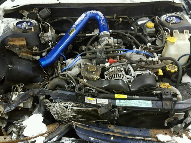 JF1GC6751YH502710 - 2000 SUBARU IMPREZA RS BLUE photo 7