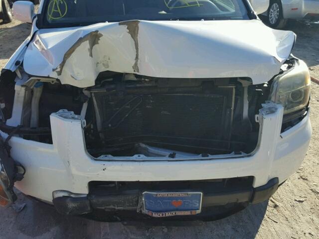 5FNYF28567B026627 - 2007 HONDA PILOT EXL WHITE photo 7