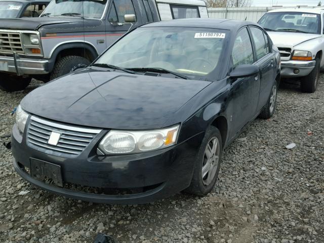 1G8AJ58F37Z101699 - 2007 SATURN ION LEVEL BLACK photo 2