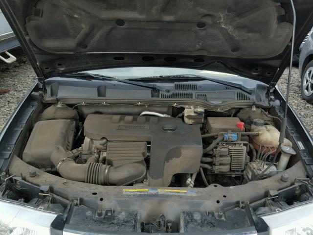 1G8AJ58F37Z101699 - 2007 SATURN ION LEVEL BLACK photo 7