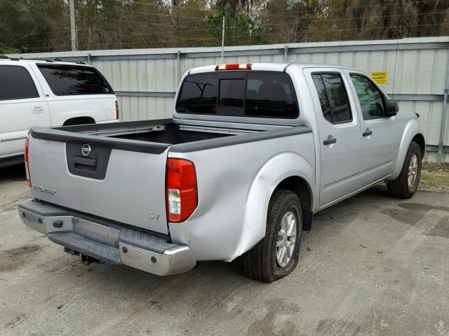 1N6AD0ERXEN727184 - 2014 NISSAN FRONTIER S SILVER photo 4