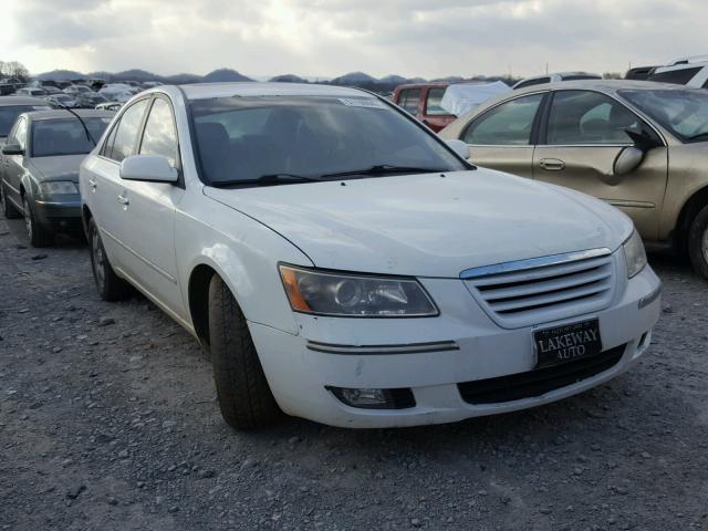 5NPEU46F56H086348 - 2006 HYUNDAI SONATA GLS WHITE photo 1