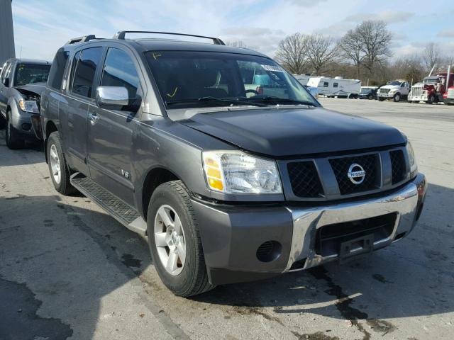 5N1BA08A17N722962 - 2007 NISSAN ARMADA SE GRAY photo 1