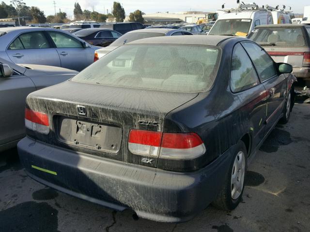 1HGEJ8249XL017276 - 1999 HONDA CIVIC EX BLACK photo 4