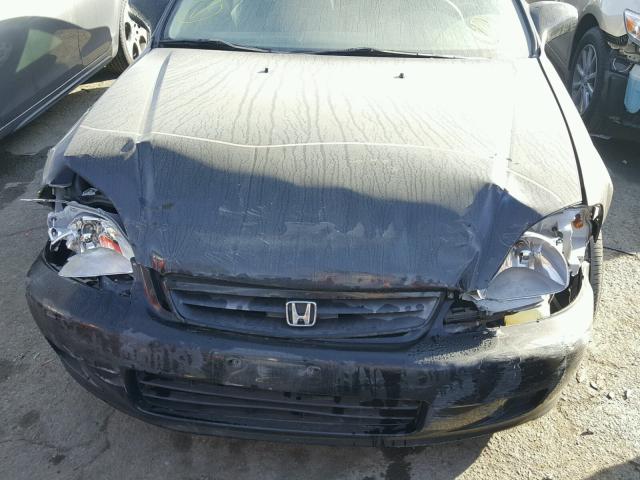 1HGEJ8249XL017276 - 1999 HONDA CIVIC EX BLACK photo 7