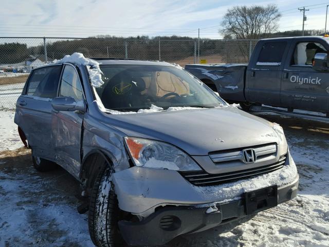 JHLRE48768C063375 - 2008 HONDA CR-V EXL GRAY photo 1