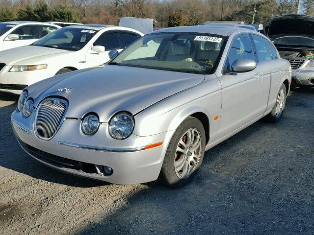 SAJWA01T25FN46997 - 2005 JAGUAR S-TYPE SILVER photo 2