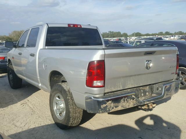 3C6UD5CL3CG282344 - 2012 DODGE RAM 2500 S SILVER photo 3