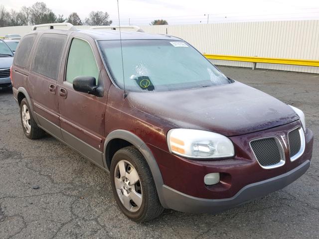 1GMDV33L86D138828 - 2006 PONTIAC MONTANA SV BURGUNDY photo 1