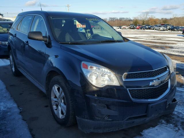 2GNFLCEK5C6171293 - 2012 CHEVROLET EQUINOX LS BLACK photo 1