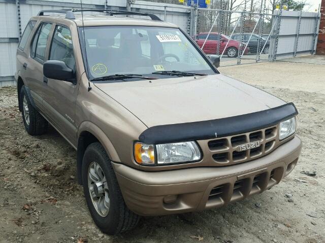 4S2CK58W1Y4350453 - 2000 ISUZU RODEO S TAN photo 1