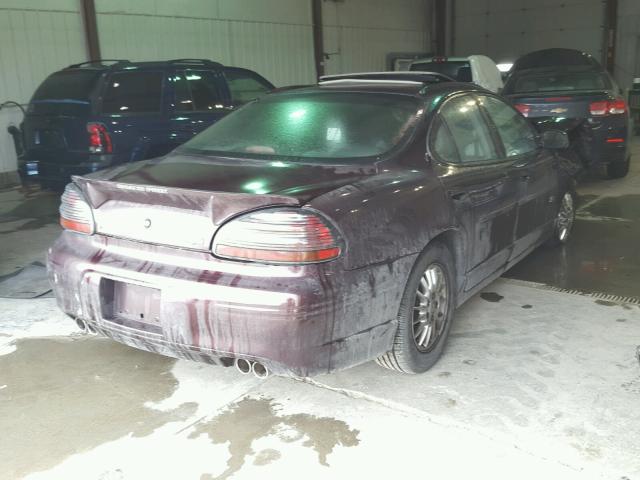 1G2WR521X2F156845 - 2002 PONTIAC GRAND PRIX PURPLE photo 4