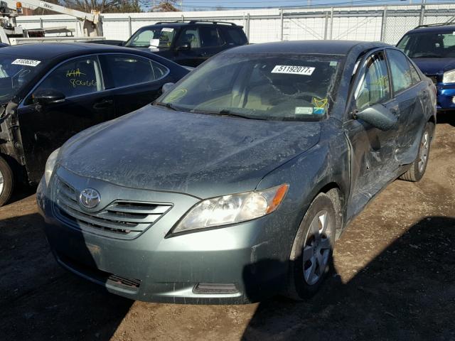 4T4BE46K79R049116 - 2009 TOYOTA CAMRY BASE GREEN photo 2