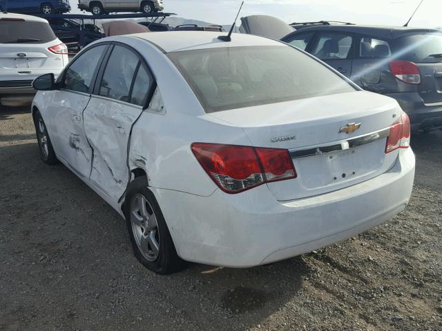 1G1PF5SC9C7201966 - 2012 CHEVROLET CRUZE LT WHITE photo 3