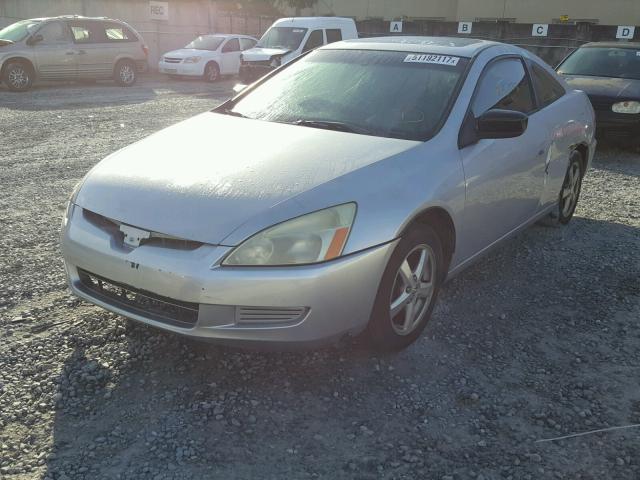 1HGCM72604A008662 - 2004 HONDA ACCORD EX SILVER photo 2