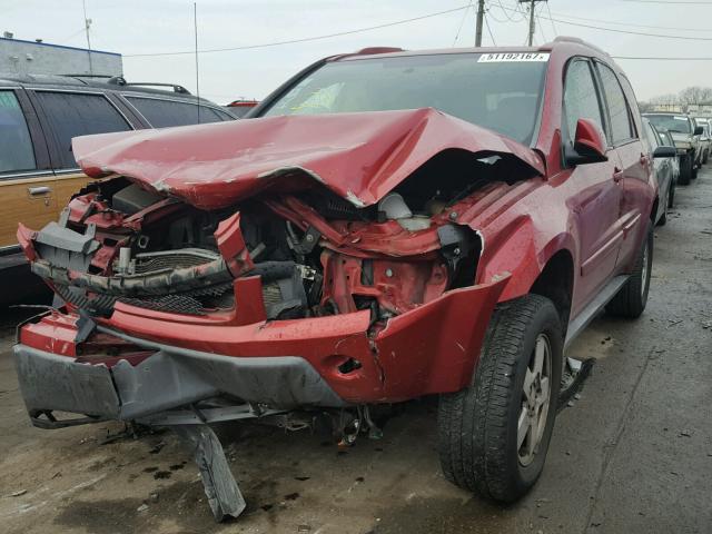 2CNDL63F566086915 - 2006 CHEVROLET EQUINOX LT RED photo 2