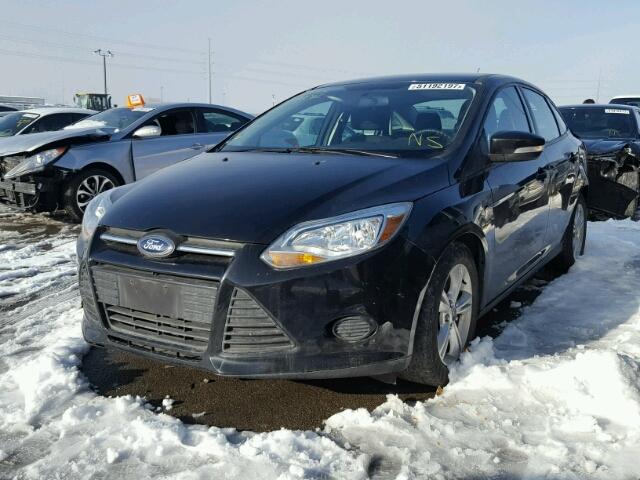 1FADP3F25EL326704 - 2014 FORD FOCUS SE BLACK photo 2