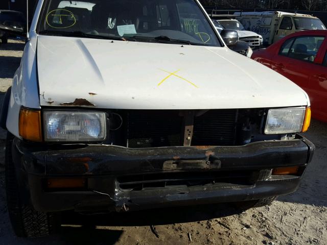 4S2CK58VXV4300153 - 1997 ISUZU RODEO S WHITE photo 9