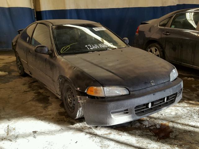 2HGEJ2222RH525620 - 1994 HONDA CIVIC DX BLACK photo 1