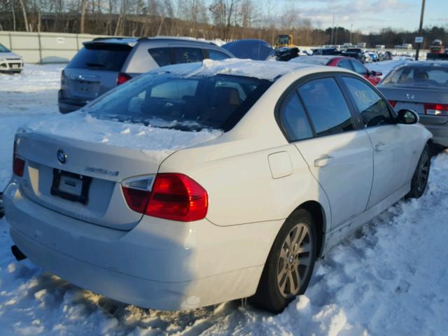 WBAVD135X6KV14049 - 2006 BMW 325 XI WHITE photo 4