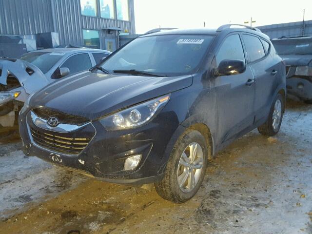 KM8JUCACXBU227805 - 2011 HYUNDAI TUCSON GLS BLACK photo 2