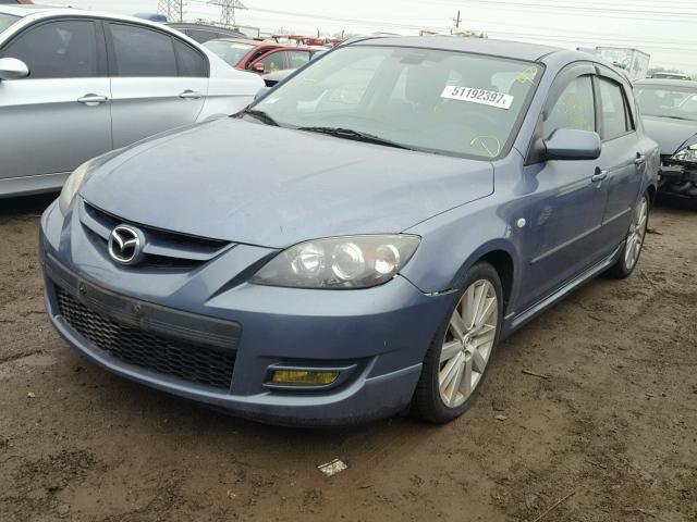 JM1BK34L671743033 - 2007 MAZDA SPEED 3 蓝色 照片 2