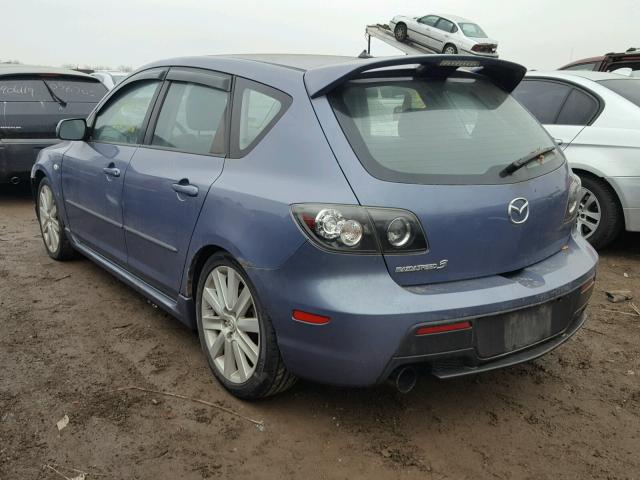 JM1BK34L671743033 - 2007 MAZDA SPEED 3 蓝色 照片 3