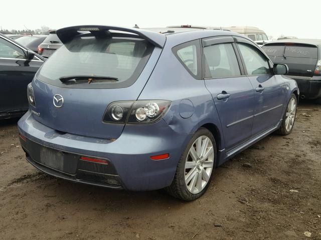 JM1BK34L671743033 - 2007 MAZDA SPEED 3 蓝色 照片 4
