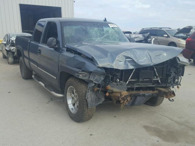 2GCEK19B361276602 - 2006 CHEVROLET SILVERADO BLUE photo 1