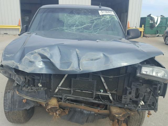 2GCEK19B361276602 - 2006 CHEVROLET SILVERADO BLUE photo 7