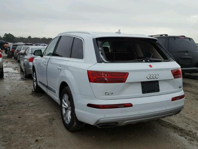 WA1LAAF71HD028831 - 2017 AUDI Q7 PREMIUM WHITE photo 3