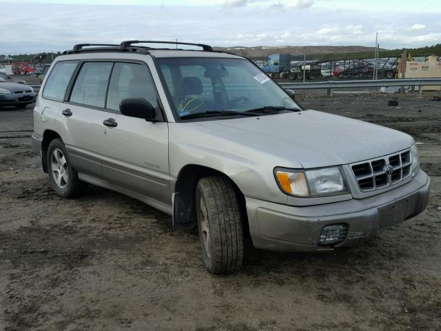 JF1SF6556YH728150 - 2000 SUBARU FORESTER S ვერცხლისფერი ფოტო 1