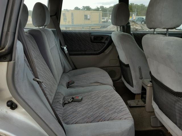 JF1SF6556YH728150 - 2000 SUBARU FORESTER S ვერცხლისფერი ფოტო 6
