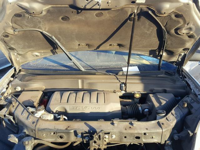 1GKER13708J225829 - 2008 GMC ACADIA SLE SILVER photo 7