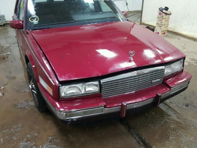 1G6KS698XGU815164 - 1986 CADILLAC SEVILLE MAROON photo 9