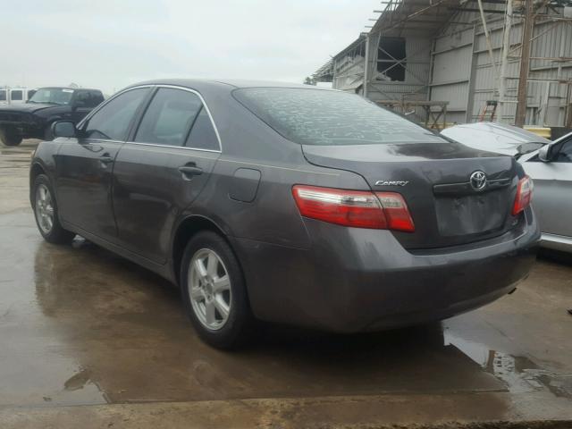 4T4BE46K58R015769 - 2008 TOYOTA CAMRY CE GRAY photo 3