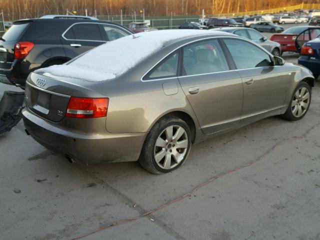 WAUDG74F55N061386 - 2005 AUDI A6 3.2 QUA BROWN photo 4