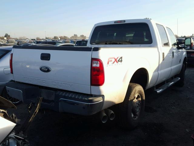 1FT8W3BT8CEA97949 - 2012 FORD F350 SUPER WHITE photo 4