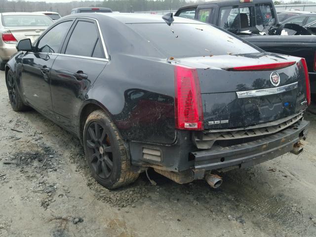 1G6DT57V690127262 - 2009 CADILLAC CTS HI FEA BLACK photo 3